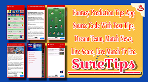 Fantasy Prediction Tips App Source Code with Watch Live Score & Match. Earn Money Now